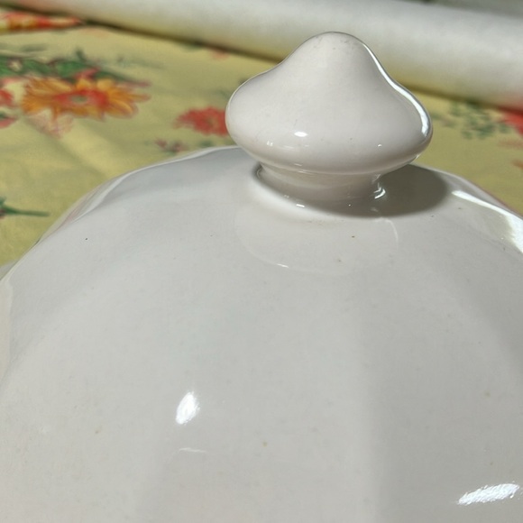 VNTG Pfaltzgraff  HERITAGE  white lid  8.5" (FOR 2 QT CASSEROLE DISH) 1970'S - Picture 4 of 6